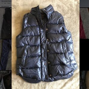 J.CREW Navy Vest